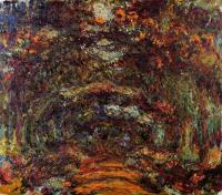 Monet, Claude Oscar - The Path under the Rose Arches, Giverny